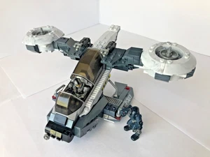Halo Mega Bloks NMPD Air Support Hornet 97429 - 98 % Complete with Fred & Sullis - Picture 1 of 17