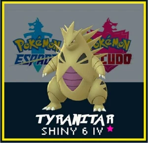 Tyranitar Shiny Competitivo Pokemon Espada/Escudo - Picture 1 of 3