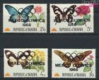 Briefmarken Biafra 1968 Mi 31-34 (kompl.Ausg.) postfrisch Schmetterlinge(9421941