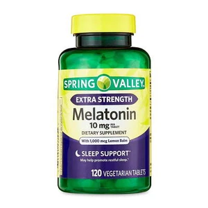 Spring Valley Extra Strength Melatonin Tablets 10 Mg, 120 Count Free Shipping - Picture 1 of 12