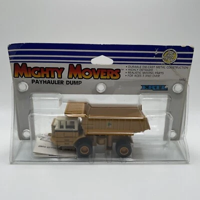 Camión de volteo Ertl Mighty Movers International Payhauler 1988 de colección fundido a presión NUEVO Foto 1 de 4