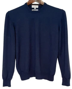 Toscano Firenze 100 % Marinowolle marineblau Pullover Made in Italy Größe L - Bild 1 von 4