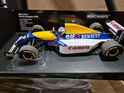 Minichamps 1.18 F1 GP 1993 world Champion Williams Renault FW15C Alain Prost - Image 1 of 4