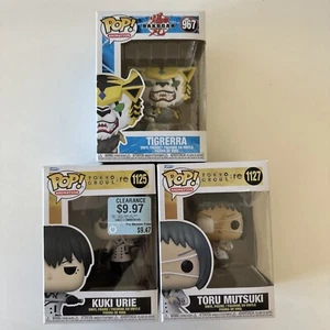 Funko Pop Animation Tokyo Ghoul:re 1125, 1127, Bakugan Tigrerra 967 - Picture 1 of 9
