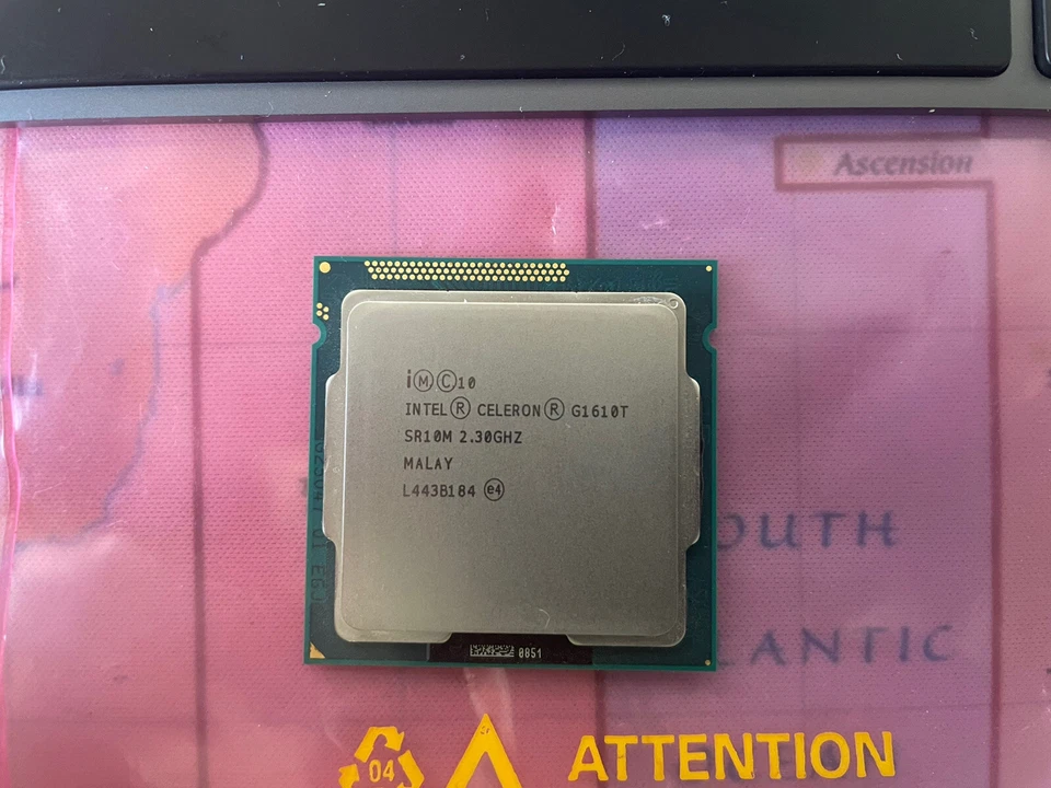 Intel Celeron G1610 - 2.3GHz Dual-Core Socket 1155 Processor - Image 1 of 1