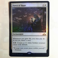 Dawn of Hope FOIL - Prerelease Promo: Guilds of Ravnica (Magic/MTG) NM/LP