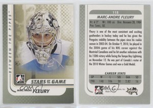 2010-11 ITG Between the Pipes Marc-Andre Fleury #118