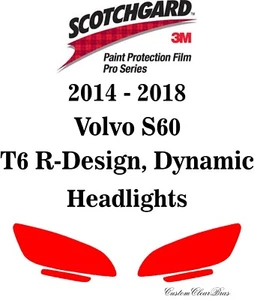 3M Paint Protection Film Pro Series 2014 2015 2016 2017 2018 Vovlo S60 R-Design - Picture 1 of 3