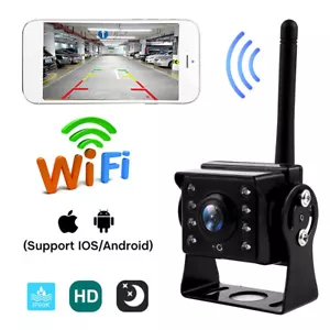 WiFi Car Truck RV Trailer Rear View Backup Camera Wireless CCTV For Android iOS - Picture 1 of 14