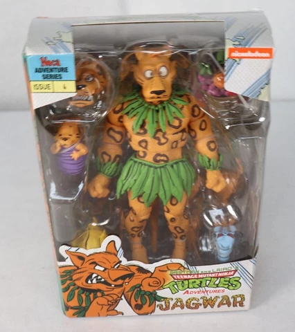 NECA Eastman & Laird's Teenage Mutant Ninja Turtles Adventures Jagwar Figure New Cover