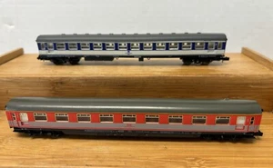 FLEISCHMANN 8118 N Gauge Piccolo DB & ARNOLD RAPIDO Z Scale DB- Passenger Cars - Picture 1 of 15