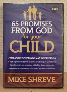 65 Promises From God For Your Child • Mike Shreve • 4 CD Set • Factory Sealed! - Imagen 1 de 2