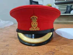 1912 c.; 7th (Queen's Own) Hussars, Major John Freyer Peaked cap c.1912 - Picture 1 of 11