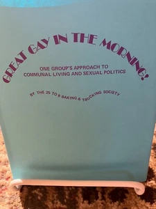 1972 first printing great gay in the morning one groups approach to - Picture 1 of 4