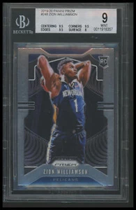 2019-20 Panini Prizm #248 Zion Williamson BGS 9 - Picture 1 of 2
