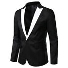 Men's Slim Fit Dress Blazer Jacket Coat For Business Meetings Suit Jacket Tops