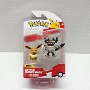 Pokemon EEVEE & PERRSERKER - 2 Figure Battle Pack Nintendo - NEW 2024 - Picture 1 of 4