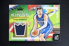2021-22 Panini Donruss Basketball Jersey Kings Luka Doncic Game Worn Material G
