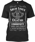 Arch Linux N1 Brand Premium T-Shirt Made in the USA Size S To 4XL