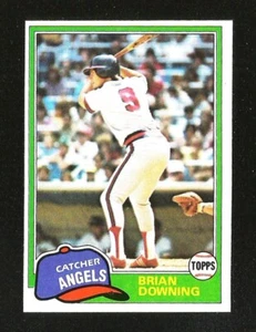 1981 Topps BASEBALL #263 BRIAN DOWNING NRMINT+ CALIFORNIA ANGELS (SB1) - Picture 1 of 1