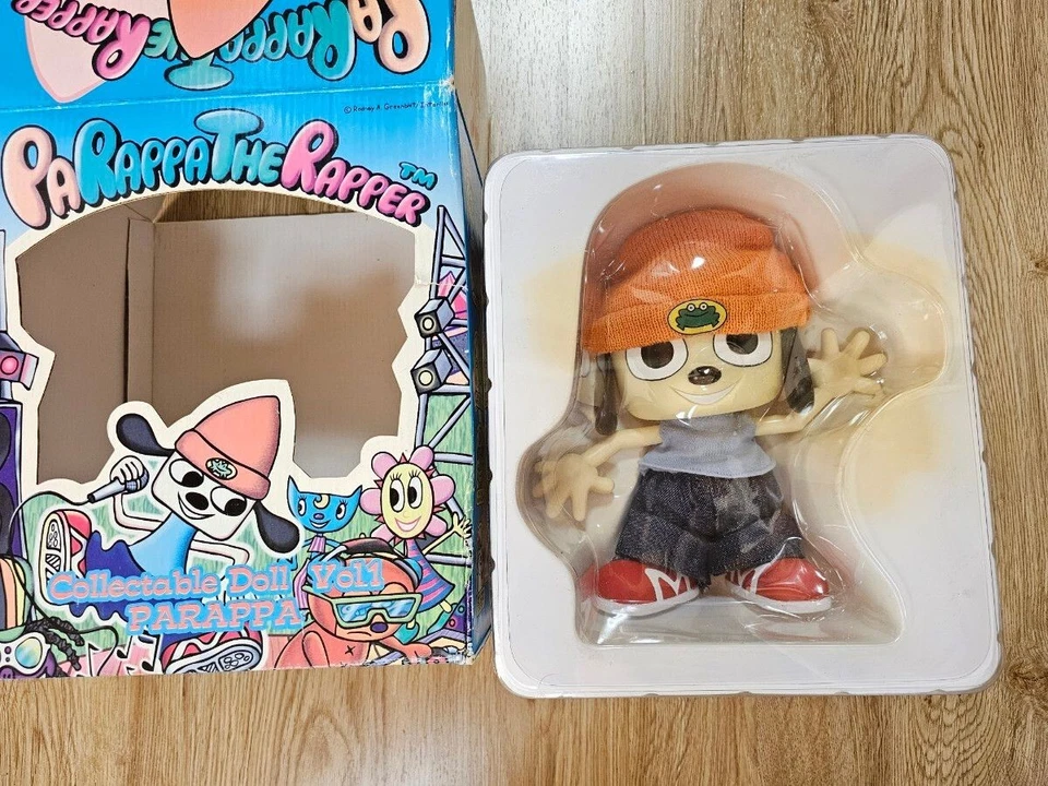 Parappa The Rapper Parappa 收藏软乙烯公仔 Medicom Pixar Vcd [BOX] — 第 1/4 张图片