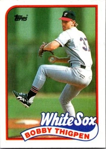 1989 Topps #762 Bobby Thigpen - Picture 1 of 2