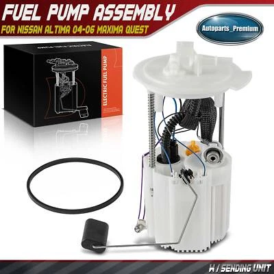 Fuel Pump Assembly for Nissan Altima 2004-2006 Maxima 2004-2008 Quest 2.5L 3.5L - Image 1 of 4