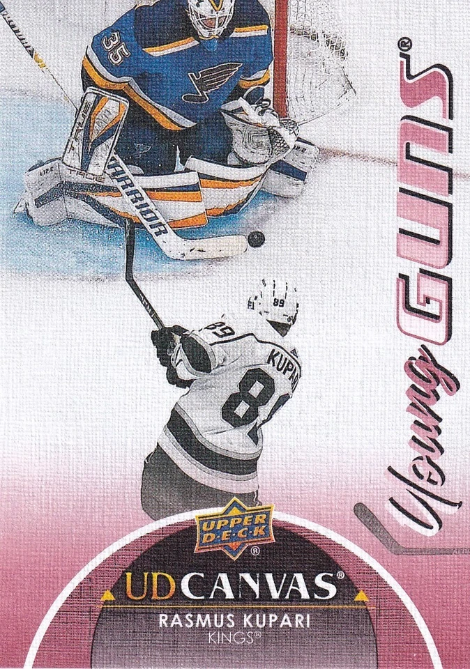 21-22 UPPER DECK YOUNG GUNS CANVAS - RASMUS KUPARI RC #C222 LOS ANGELES KINGS - Image 1 of 1