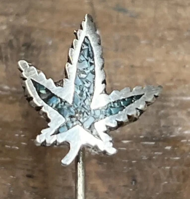 Pin sombrero hoja olla, genial - Arte marihuana - pieza única - Envío gratuito - N55.10 Foto 1 de 4