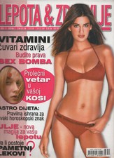 Lepota i zdravlje Serbia  February 2002 Yamila Diaz Rahi