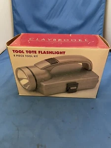 Taschenlampe/Notlicht Tasche mit integriertem 8-teiliges Werkzeugset - GETESTET! - Bild 1 von 5