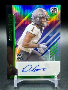 2024 Leaf Pro Set Pure Deshaun Fenwick #BA-DF1 Green Holo AUTO (RC) 5/10 - Foto 1 di 2