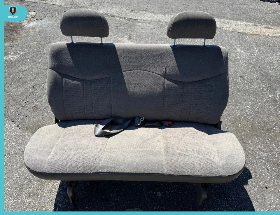 2000 CHEVROLET ASTRO VAN REAR SEATS OEM BENCH CLOTH - Image 1 of 4