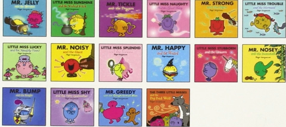 NEW - MR MEN BOOKS  Sparkly  CHOOSE  BUY 5 & GET ANOTHER ONE FREE Little Miss - Image 1 of 1