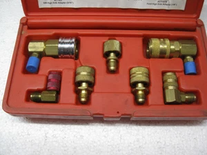 Blue Point Tools ACT600A Air Conditioning Adaptor Set with case USA Lot# HBD3 - Picture 1 of 5