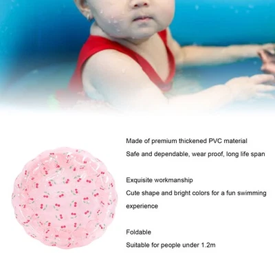 Small Inflatable Swimming Pool For Toddler PVC Portable Blow Up Ball Play Pit - Image 1 of 4