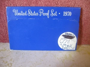 1970 UNITED STATES PROOF SET SMALL DATE - Picture 1 of 3