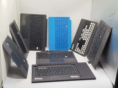 LOT OF 8 Genuine Microsoft Surface Pro Cover Keyboard AS IS PLS READ - Image 1 of 4