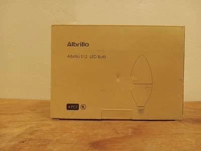 Albrillo E12 Bulb 4 Piece Candelabra LED Bulbs,  Model  LL-LB4 - Image 1 of 3