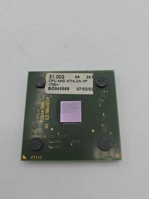Processore AMD Athlon XP AX1700DMT3C 1700+ 1.47GHz 266MHz L2 256KB Socket A - Immagine 1 di 2