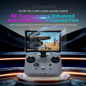 Tempered Glass Film for DJI RC Pro 2 Remote Control Screen AR Anti-Reflective - Picture 1 of 24