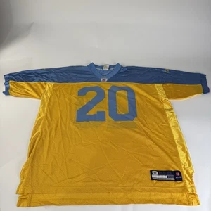 Vintage Reebok BRIAN DAWKINS Philadelphia Eagles Trikot Herren XXL gelb 1933 Überwurf - Bild 1 von 7