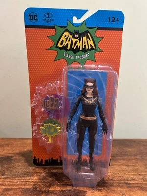 2022 Mcfarlane DC Batman '66 Classic TV Series Catwoman JULIE NEWMAR 6" Inch MOC - Image 1 of 4