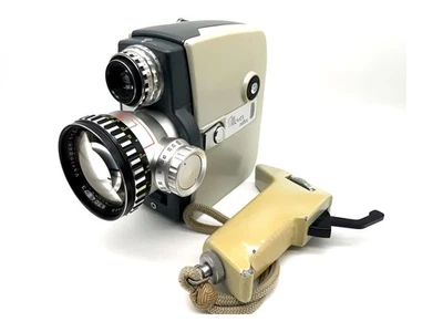 Agfa Movex reflex Filmkamera mit Variogon 1:1.8/7.5-37.5 mit Griff Doppel 8mm - Bild 1 von 4