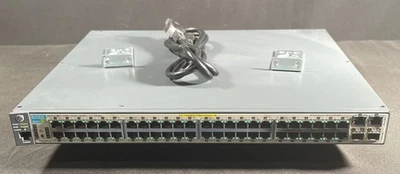 HP J9627A E2620-48 48 Port 10/100 PoE+ Ethernet Switch - Same Day Shipping - Image 1 of 4