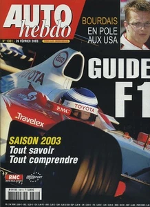 AUTO HEBDO Nr. 1381 26.02.2003 FÜHRUNG F1 2003 FORD FOCUS RS SEAT LEON CUPRA - Bild 1 von 1
