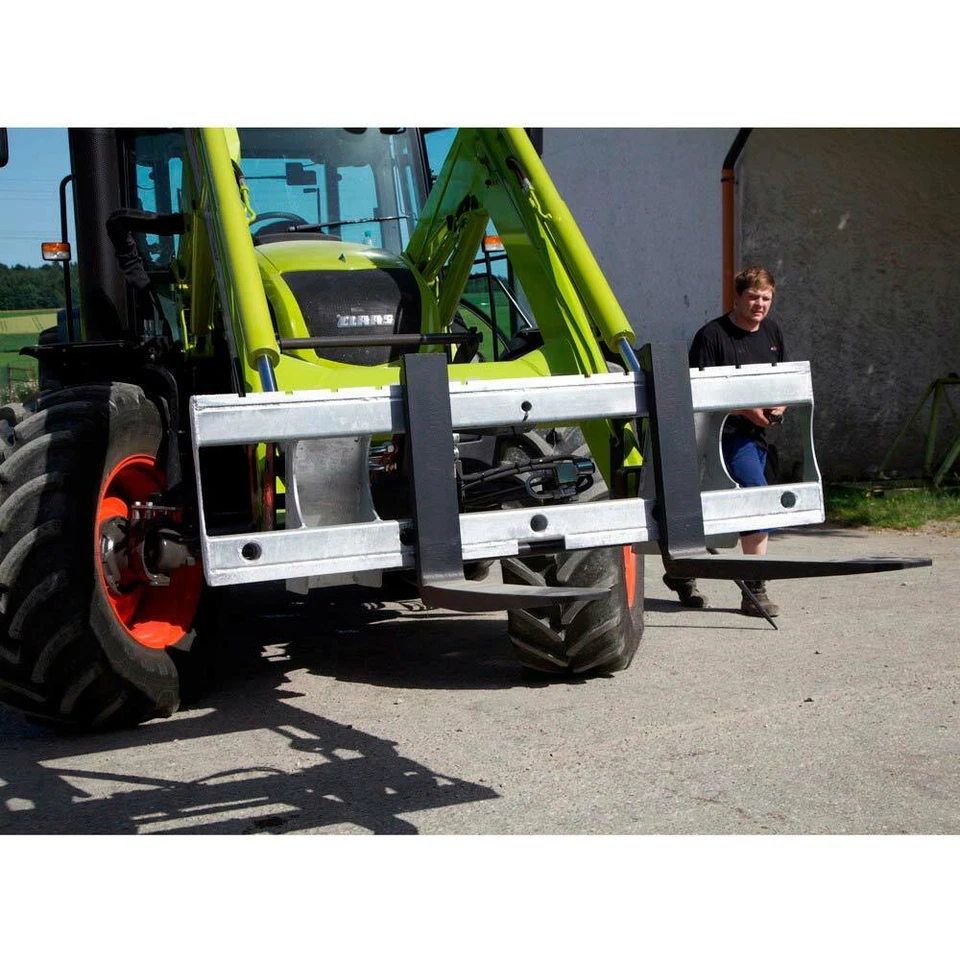 Staplergabel verzinkt 2to Tragkraft Euronorm Palettenträger - Bild 1 von 4