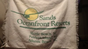 Sands Oceanfront Resort Myrtle Beach SC,Pawleys Island SC Players Golf Towel - Picture 1 of 6