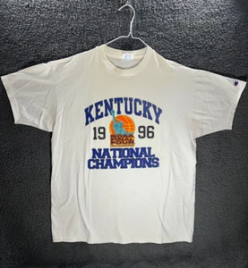 Camiseta vintage 1996 Kentucky Wildcats NCAA National Champions XL Final Four - Imagen 1 de 12