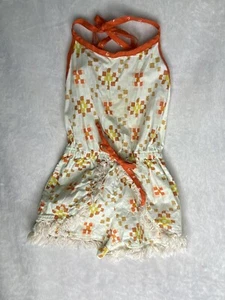 Ricrac & Ruffles Aztec Shorts Romper 18m - Picture 1 of 2